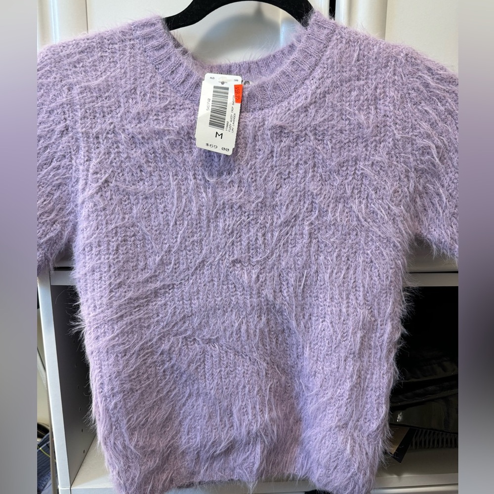 Fuzzy Purple Top